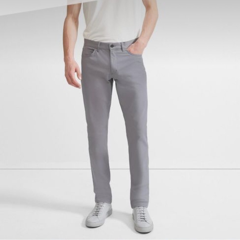 Men’s THEORY 'HAYDIN TRIVIA' GRAY PANTS SIZE 34